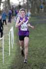 Elizabeth Potter on hder way to 3rd place in the 2013 BUCS Cross Country Championships.